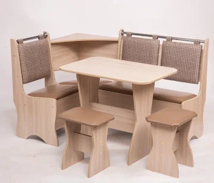 Кухонный уголок Аленка-15 (комплект со столом и табуретами)  